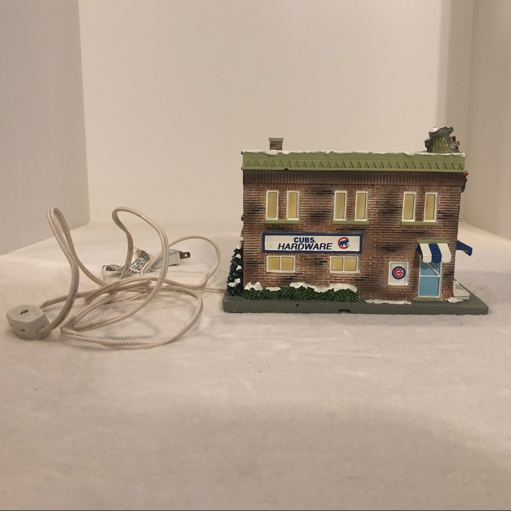 Hawthorne Village ‘Chicago Cubs Hardware Store’ Christmas House